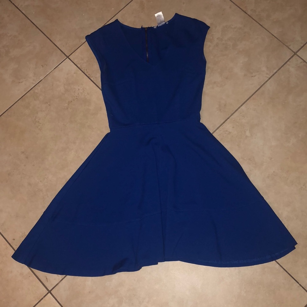 Blue dress